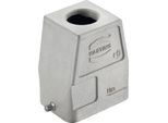 19628060446 Harting Han 6B Emc / High Temp Grommet Housing High, 1Xm25 Uscita Cavo Dritto, Per 1 Staffa (Sulla Parte Inferiore)