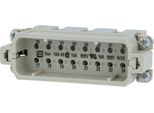 09200163011 Harting Han 16A Inserto A Pin (M) Connessione A Crimpare, 16 Pin+Pe 250V, 16A - 1 Pz