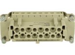 09365162701 Harting Han 16Ex Ul Inserto Presa (F) Connessione A Vite, 16 Pin+Pe 90V, 16A - 1 Pz