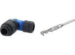 C01610K10633220K Connettore Per Cavi Amphenol SET-RD24-KSW, Incl. Contatti A Crimpare Angolati, Numero Di Poli 6+PE