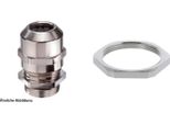 59911845K Wiska Raccordo A Vite Con Controdado M40X1,5 Incl. O-Ring Ottone (Cuzn) Nichelato Lunghezza Filettatura 8,0Mm -