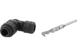 C01610K10633222K Connettore Per Cavi Amphenol SET-RD24-KSW, Incl. Contatti A Crimpare Angolati, Numero Di Poli 6+PE