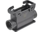 19430240273 Harting Han Eco 24B Custodia Di Base Senza Pressacavo, Uscita Cavi Laterale 2Xm40, Con 2 Barre Trasversali -