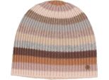 Fraas Beanie Berretto Signature Multi Stripe Knit Slouch Beanie Greige Multicolore