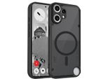 Custodia Magnetica Per Nothing Cmf Phone 2 Pro, Custodia Rigida Traslucida In Pc Con Cornice Morbida In Tpu Nero