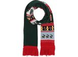 Fraas Sciarpa Knitted Scarf With Christmas Design Multicolor Colorato