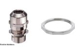 59911855K Wiska Raccordo A Vite Con Controdado M50X1,5 Lungo Incl. O-Ring Ottone (Cuzn) Nichelato Lunghezza Filettatura 15,0Mm -