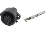 C01610G10641112K Accoppiatore Per Apparecchi Amphenol SET-RD24-GSG, Incl. Contatti Presa Dritta A Crimpare, Numero Di Poli 6+PE