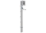 Supporto Verticale Per Bicicletta A Parete Lift Cranit WS5 Supporto Per Bicicletta Sollevatore Meccanico A Parete Argento