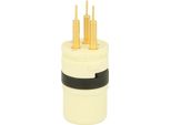 7001903127 Hummel M16 Inserto Di Contatto A Saldare Connessione A Saldare, Numero Di Poli 3-Poli 400V, 8A, Colore Bianco - 1 Pezzo