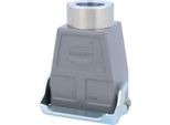 04300060761 Harting Han 6B Custodia Per Giunto Alto, 1Xm25 Uscita Cavo Dritto, Con 1 Staffa Longitudinale M25 Attacco A Vite