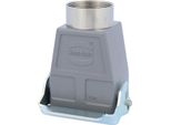 04300060753 Harting Han 6B Custodia Per Giunto Alto, 1Xpg29 Uscita Cavo Diritta, Con 1 Staffa Longitudinale PG29 Pressacavo