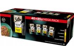 Sheba Selection Select Slices In Sauce 40X85G Cibo Umido Per Gatti Variante Pollame Con Anatra, Pollo, Pollame E Tacchino