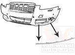 Van Wezel 0340581 - Oe 4F0 853 065 A Modanatura, Paraurti Anteriore Sinistro Per A6 (4F)