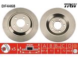Trw DF4468 - Oe C26Y 26 251 Disco Freno Per 5 (CR19), 5 (Cw)