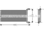 Prasco MSA6399 - Oe 38358901 Scambiatore Di Calore, Riscaldatore Per Sprinter (W906), Crafter (2E), Crafter (2F)