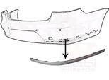 Van Wezel 5740558 - Guarnizione Di Primo Equipaggiamento 3AE8074602ZZ, Paraurti Posteriore Destro Per Passat (365, 362)