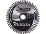 Lama Per Sega Circolare Makita, Specializzata, Tct Tct - 165 X 20 Mm - 48 / 56 Denti - Legno / Alluminio