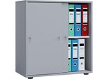 Armadio Ufficio Lona Grigio L. 70 X A. 73 X P. 37 Cm