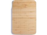 Trebonn Wave - Tagliere Medio In Bambù Chop & Slide, 24 X 34 X 1,9 Cm