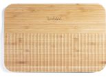 Trebonn Wave - Chop & Slide Piccolo Tagliere In Bambù, 30 X 20 X 1,8 Cm