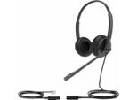 Yealink YHS34 Lite Dual Headset Wired Head-Band Office/Call Center Nero