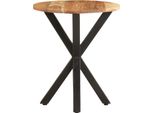Tavolino 48X48X56 Cm In Legno Massiccio Di Acacia