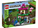 Lego 21183 Minecraft Il Campo Di Addestramento, Casa E Grotta, Giocattolo Per Bambini E Bambine Dagli 8 Anni In Su Con Scheletro, Ninja, Canaglia, Pipistrello