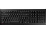 Cherry Tas Stream Keyboard Wireless Ch-Layout Schwarz