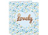 Raccoglitore Ad Anelli Moss Lovely Light Blue A4 (27 X 33 X 6 Cm)