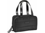 Borsa Da Toilette Per La Scuola Moss Negro Imbottitura Nera (31 X 14 X 19 Cm)