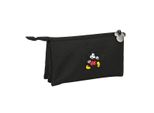 Mickey Mouse Clubhouse Premium Nero (22 X 12 X 3 Cm) Astuccio Triplo Multiuso