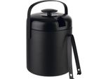Aps 36016 Set Di Refrigeratori Di Ghiaccio Aps, Acciaio Inox, 1,3 Litri, Nero