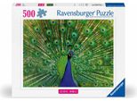 Puzzle Ravensburger 12001332, Animali Colorati - Pavone - Puzzle Da 500 Pezzi Per Adulti E Bambini A Partire Dai 12 Anni Di Età