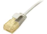 Equip 626701 Equip Patchkabel Cat6A Slim U/Utp 2Xrj45 0.25M Grau Lszh Polybeutel