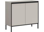 Xonox.Home Cassettiera Tron L/A/D: 92X83X38 Cm In Riproduzione Cashmere E Nero