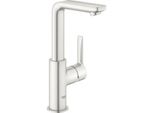Grohe Lineare Mitigeur Monocommandé Pour Lavabo, L-Size, Vidage à Tirette, Orientable, Saillie 113Mm, 23296DC1, 23296DC1