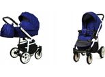 BabyLux® Color Lux | 2in1 Kinderwagen Set | Sailor Blue | Kombikinderwagen | Kinderwagenset | Bu