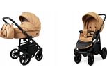 BabyLux® Color Lux | 2in1 Kinderwagen Set | Sand Pearl | Kombikinderwagen | Kinderwagenset | Bug