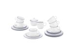 Seltmann Weiden Kaffeeservice Compact Blaurand 20-Tlg.