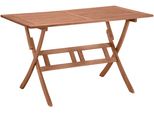Gartentisch Merxx "Maracaibo", Braun, B:70Cm H:74Cm T:135Cm, Tische, Gartentisch