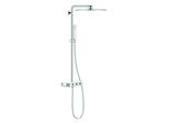 Grohe Euphoria Smartcontrol System 310 Cube Duo SystèMe De Douche Avec Mitigeur Thermostatique, Montage Mural, 26508LS0, 26508LS0