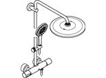 Grohe Rainshower Smartactive 310 SystèMe De Douche Avec Mitigeur Thermostatique, Pour Montage Mural, 26647LS0, 26647LS0