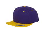 Flexfit 6089MT | Cappellino Classico A Due Toni - Colore: Viola/Oro - Taglia: Unica