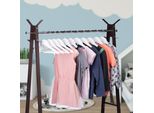 Appendiabiti Relaxdays Per Bambini In Legno, Set Di 20 Pezzi