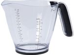Excellent Houseware Brocca Dosatrice In Acciaio Con Bilancia Per La Cucina Da 1 Litro