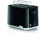 Braun Hh Tostapane A 2 Scomparti 900W Funzione Scongelamento/Riscaldamento Sollevamento Pane Bw HT1010BK