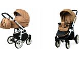 BabyLux® Color Lux | 2in1 Kinderwagen Set | Sand Pearl | Kombikinderwagen | Kinderwagenset | Bug