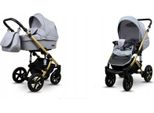 BabyLux® Sky Lark | 2in1 Kinderwagen Set | Silver Flex | Kombikinderwagen | Kinderwagenset | Bug