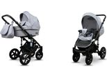 BabyLux® Sky Lark | 2in1 Kinderwagen Set | Silver Flex | Kombikinderwagen | Kinderwagenset | Bug